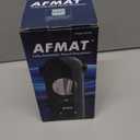 AFMAT Electric Pencil Sharpener, Fully Automatic Pencil Sharpener for Classroom, Robot Sharpeners for 7-11.5mm No.2/Jumbo/Colored Pencils, Auto in & Out, Rechargeable & Cordess, Hands-Free, PSX5,Black