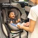Britax Galaxy360 Slim Rotating Convertible Car Seat, 2-in-1 Rotating Car Seat for Infants & Toddlers with 360 SwivelSmooth Steel Ring, Extended Rear-Facing and ClickTight Installation Pebble MFD: 01/29/2026