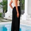 PRETTYGARDEN Women's Summer 2 Piece Loungewear Set Cropped Tank Top Wide Leg Sweatpants Tracksuit Casual Outfits (S)