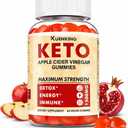 4 Pack Regio Apple Cider Vinegar Gummies with Mother, ACV Gummies with Vitamin B6 & B12, Gluten Free & Vegan, Non-GMO, Supports Daily Wellness, 60 Count (EXP 10/06/26)