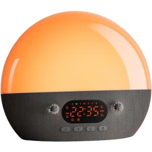 Multifunctional White Noises Machines Wake Up Light Alarm Clock APPs Control with 11 Soothing Sound and Night Light (Us Plug) Multifunctional White Noises Machines Wake Up Light Alarm Clock APPs Control with 11 Soothing Sound and Night Light (Us Plug)