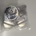 4PCSStainless Steel Stove Knob WB03X24818 Compatible for GE Stove Knobs Replacements/General Electric Stove Parts