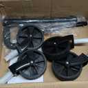 Wagons Carts Foldable, Collapsible Wagon Cart with Wheels - Beach Wagon Cart with Wheels for Sand Sports Camping Grocery