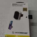 Scosche MagicMount Pro2 Flush Mount – Universal Car Phone Holder – Magnetic and MagSafe Compatible – Black