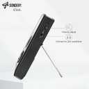 Sondery Digital Metronome for Guitar Piano Drum and All Instruments, Woman Vocal Counting Option, Direct Controls via Buttons, Easily Reading Big Screen, Power by Batteries or USB (iClick)