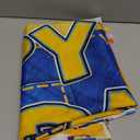 Fabric 72x43inch Yellow Jeans Cartoon Happy Birthday Backdrop Banana Balloon Flag Boy Party Decorations Kids Supplies Photo Booth Props Cake Table Banner