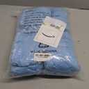 SuperO Waterproof Spandex Chair Cover 12PCS, Stretch Dining Chair Covers, Polyester Outdoor Chair Covers, Protector Stretch Chair Cover for Party Universal, Banquet, Wedding Event, Hotel(Blue Mist)