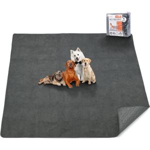 Washable Pee Pads for Dogs, 60x60 Reusable Whelping Pads, Absorb Dog Mats Non-Slip Puppy Training Pads for Whelping, Potty, Training, Playpen, Crate