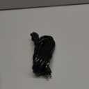 16/3 13A 125V 1625W 15 FT Outdoor Extension Cord Waterproof, Weatherproof & Flame Retardant Black 3 Prong Power Cord Outside for Lawn & Garden,125 VAC 16AWG SJTW, ETL Listed