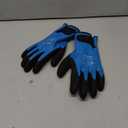 toolant 100% Waterproof Gloves for Men and Women, Winter Work Gloves for Cold Weather, Touchsreen, Thermal Insulated Freezer Gloves, With Grip, Blue, Large