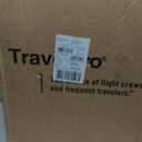 Travelpro Maxlite 5 Softside Expandable Luggage with 4 Spinner Wheels, Lightweight Suitcase, Men and Women, Black, Checked-Medium 25-Inch