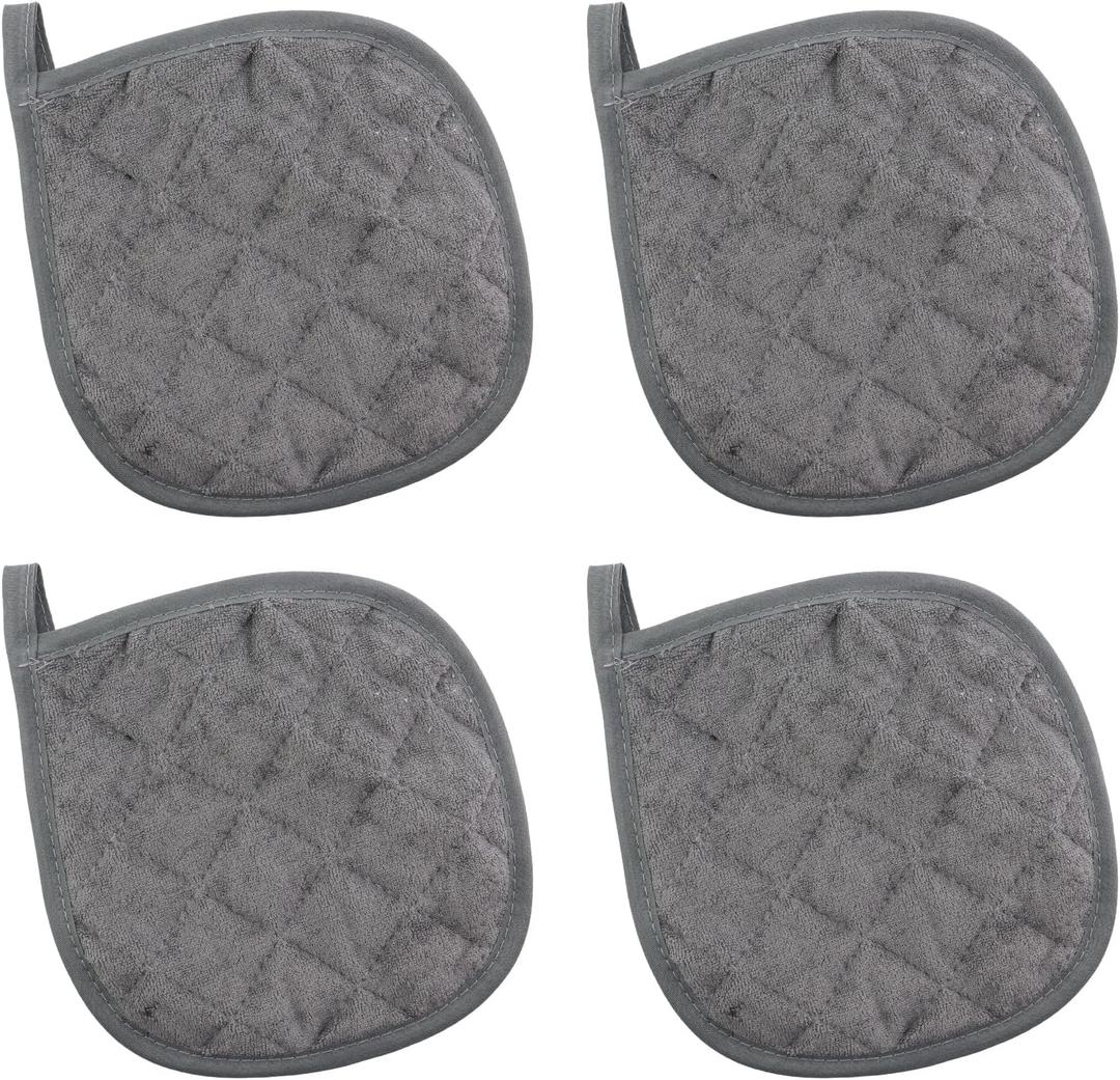 4PCS Kitchen Heat Mats Set Towel Cloth Heat Mat High Temperature Baking Cooking Mat Oven Pot Rack Hot Mat
