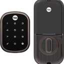 Yale Assure SL Deadbolt Lock, Oil Rubbed Bronze Keyless Entry Door Lock with Electronic Touchscreen with Keypad for Code Entry, YRD256-NR-0BP