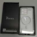 TOCOL Magnetic for iPhone 13 Pro Case Clear, Upgraded Full Camera Protection, Compatible with Magsafe, Drop Protection, Phone Cover for iPhone 13 Pro 6.1 Inch (Clear)