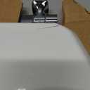 Mayfair Bennett Toilet Seat with Chrome Hinges, Slow Close Wood Seat, Secure Metal Hinges, Easy Install, Made in USA, Round, White