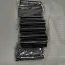 Door Hinges Matte Black - 30 Pack Black Door Hinges 3.5 Inch Rounded Interior Door Hinge with 1/4" Radius Corners - Black Hinges for Doors 3 1/2 Inches Flat Iron Residential Door Hardware