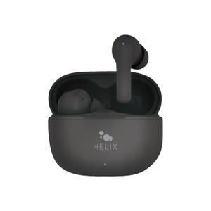 Helix True Wireless Earbuds With Portable Charging Case - Black