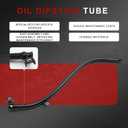 06K115610E Engine Oil Dipstick Tube Compatible with Audi A1 A3 A4 A5 A7 TT VW CC Passat Golf Jetta Skoda Seat Porsche Macan