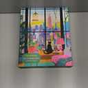 Puzzle for Adults 1000 Pieces, Cat in New York, Colorful Relaxing Jigsaw Puzzle, Mate Finish, Poster Included 1000 piece Puzzle for Adults, Stress Relief Art Puzzle.