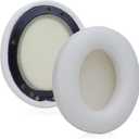 MOLGRIA Ear Pads Cushion, Replacement Earpads Compatible with Beats Studio 2 & 3 Wired/Wireless B0501 and B0500, Earpads Repair for Beats Studio 3 Light Pink(Creamy White)