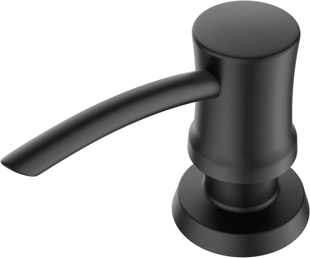 KRAUS Kitchen Soap and Lotion Dispenser in Matte Black, KSD-54MB