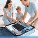 Toddler Airplane Bed, Portable Airplane Seat Extender Travel Bed for Kids, Soft Baby Plane Travel Essentials for Flying, Toddlers Long Flight Must Haves Footrest (31in*19in)