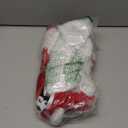 Women Santa Claus Costume Christmas Mrs Santa Dress Suit Red Dress with Hat and Leg Warmers, One Size