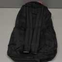 Large School Backpacks with Mesh Side Pockets  Classic 19 Inch Solid Color Backpacks for Kids, Men, Women, Travel (Black & Pink)