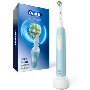 Oral-B Pro 1000 Cross Action Electric Toothbrush, Green
