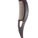 Dandruff Comb, Hollow Tooth Button Comb, Detoxing Comb Energy Massage Comb, Scalp Psoriasis Comb Dandruff Removal Comb, Lice Comb Multifunctional Hairbrush For Women Men Kids (Brown-Level 1)