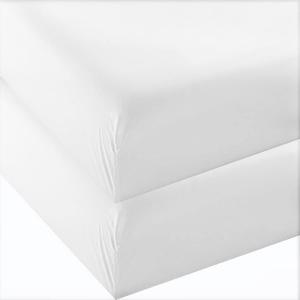 4U'LIFE 2-Pack Fitted Sheets,Prime 1800 Series, Ultra Soft & Comfortable, Double Brushed Microfiber, (White, 2-Pack Twin) 4U'LIFE 2-Pack Fitted Sheets,Prime 1800 Series, Ultra Soft & Comfortable, Double Brushed Microfiber, (White, 2-Pack Twin)