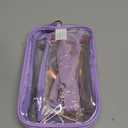PACKISM Clear Bag for Stadium Events - Clear Purses for Women Stadium Crossbody Concert Bag for Game Day, Sports, Festival