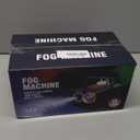 Fog Machine Halloween Outdoor, Smoke Machine with Disco Ball Lights, 600W Power and 3000CFM with 13 Colors LED Lights Wireless Remote Control, Perfect for Indoor, Parties, Halloween, Wedding, DJ Stage