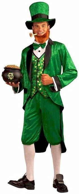 Wicked Costumes Adult Mens Deluxe Leprechaun Fancy Dress Costume, One Size