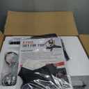 Under Desk Elliptical Machine, Electric Leg Exerciser as Seen on Tv for Seniors, Quiet Portable Seated Pedal Exerciser with Remote Control, 12 Adjustable Speeds, Auto & HR Mode for Home Office