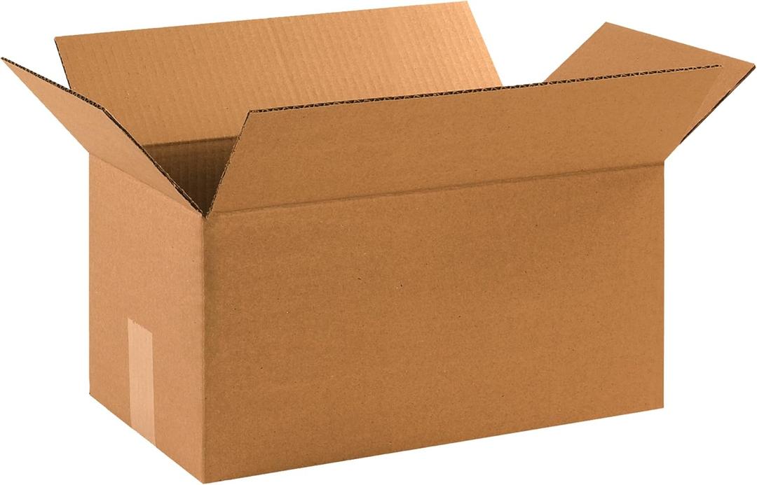 BOX USA 12 x 10 x 7" Corrugated Boxes,12"L x 10"W x 7"H, Pack of 25 | Shipping, Packaging, Moving, Storage Box for Home or Business, Strong Wholesale Bulk Boxes