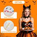 2 x GYGYL 24 PCS Halloween Cupcake Toppers, Glitter Horror Blood Knife Cupcake Picks, Have a Killer Birthday Cake Decorations for Halloween Blood Knife Theme Birthday Party SuppliesBlood Knife