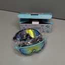 Kids Goggles for Swimming 2 Pack No Leaking Anti-Fog Outer Eye Fit with Wide View UV Protection Crystal Clear Watertight Swim Goggles with nose cover Suitable for Children Youth Boys Girls Age 3 to 14