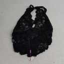 Avidlove Lingerie for Women Sexy Lace Bodysuit Deep V Teddy One Piece Babydoll Nightgown XL (Black-(with Snap Crotch))