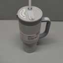 Ello Oasis 24 oz Tumbler with Handle & Retracting Straw | Reusable Insulated Stainless Steel Cup 100% Leakproof, Gifts for Teens Women Men | Keeps cold for 24 Hours, Cup Holder Friendly, Grayscale