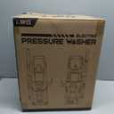 Pressure Washer, Power Washer with 4 Nozzles and Foam Cannon, High Pressure Cleaning Machine for Cars, Driveways, Fences, Patios, Home Cleaning, Green