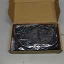 Truck Bed Cargo Net, Elastic Mesh Cargo Net with 4 Metal Carabiners, Black, Compatible with 2013-2022 Chevy Silverado, F150, F250, Gmc Trucks, 49x15.2 Inch