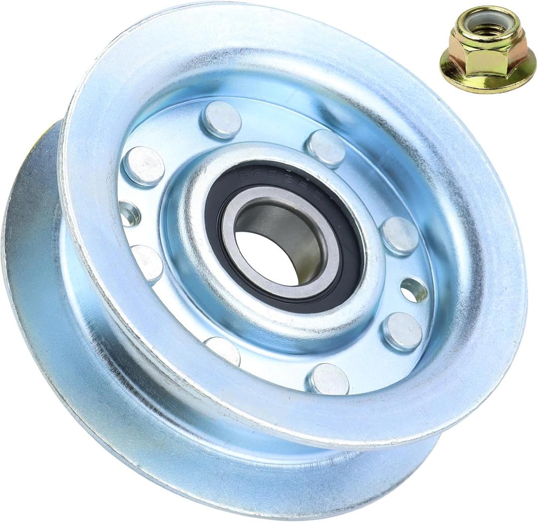 GY22172 Idler Pulley John Deere Replaces GY20067, GY22172 Idler Pulley for John Deere D140 Idler Pulley, L110, L120, L130, LA115, LA145 - with 42" 48" Decks