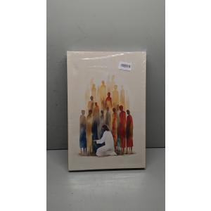 Christian Wall Art - Jesus Decor: 3 Pcs Jesus Wall Art, Christ Religion Canvas Wall Decor, Boho Art Home Pictures Posters Prints Paintings for Living Room, Bedroom, Church Decorations (16x24in Framed)