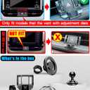 Phone Mount for Mag-Safe, Car Stand Holder, Only for (Toyota RAV4 2019 to 2024 Premium XLE, Adventure, TRD Off-Road, Limited, Hybrid XSE), Must with Adjustment Wheel, Otherwise Not Fit