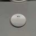 HUONUL Makeup Mirror, Vanity Mirror with Lights, 2X/3X/10X Magnification, Touch Control, Trifold, Dual Power Supply, Mothers Day, Birthday Gifts for Mom,Gifts for Women,Girls, Dorm Room Essentials (White)