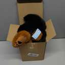 PEACH CAT Rottweiler Dog Stuffed Animal 14" Cute Puppy Plushies Soft Plush Toys Gifts for Kids Black