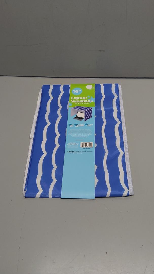 Laptop Sun Shade 16", SunShader Eco, Recyclable Multi-Layered Cardboard Laptop Sun Shade for Working Outside & Privacy Screen 