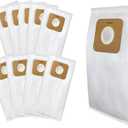 10 pack Type A HEPA Vacuum Bags Fit for simplicity symmetry,S20EZM,5000/6000 Series,for Riccar Most Vibrance, R-Series,2000/4000 Series Upright Vacuum Cleaners,Replacement Part RAH-6/SAH-6