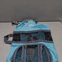 Cinf Cat Nail Clipping Cleaning Grooming Restraint Bag Free Muzzle No Scratching Biting for Bathing Nail Trimming Injecting Examining (Blue,M) (M SizeFits most adult cats (812 lbs))